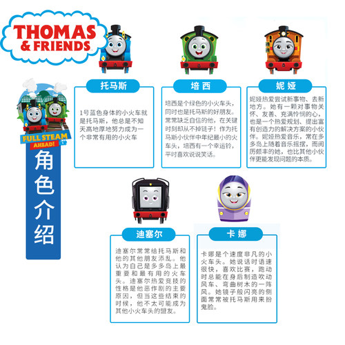 托马斯小火车玩具轨道车儿童益智玩具电动模型男女孩生日礼物套装 - 图3