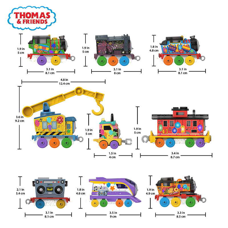 托马斯小火车多多岛生日派对礼盒小火车套装男孩礼物情商启蒙玩具-图3