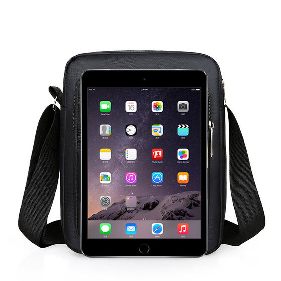 Waterproof Oxford cloth bag, men's bag, shoulder crossbody bag, men's and women's business bag, wallet, multi-layer pocket business cashier bag