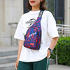 Fashionable chest bag, sports chest crossbody bag, fashionable trendy personality shoulder bag, trendy temperament, casual cycling backpack