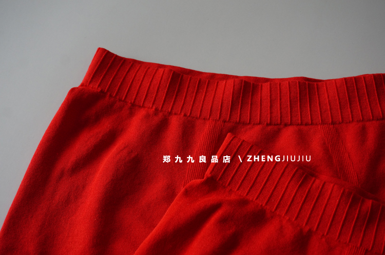 郑九九大红色内裤男士平角内裤男生平脚裤本命年红内裤新年好运裤 - 图2