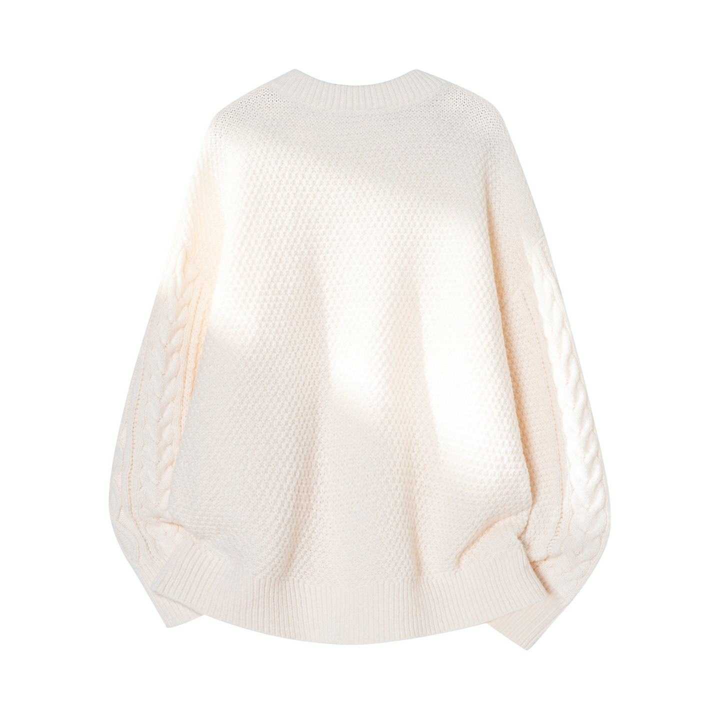 男士打底衫绞花圆领毛衣男款冬季2025新款冬宽松慵懒风套头针织衫,淘宝优惠券,粉丝福利购,淘宝优惠卷