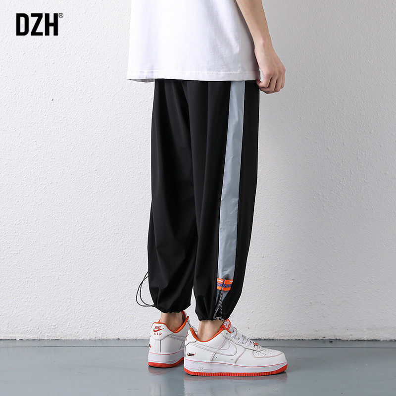 男士休闲夏季2022新款九分裤运动裤 dzh休闲裤