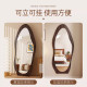 Medieval style special-shaped mango floor-standing full-length mirror