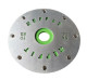 Ultra-thin cast steel colorful large hole barbell plates REPFORCE