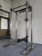 Squat rack, bench press rack, pull-ups, high and low pull-ups