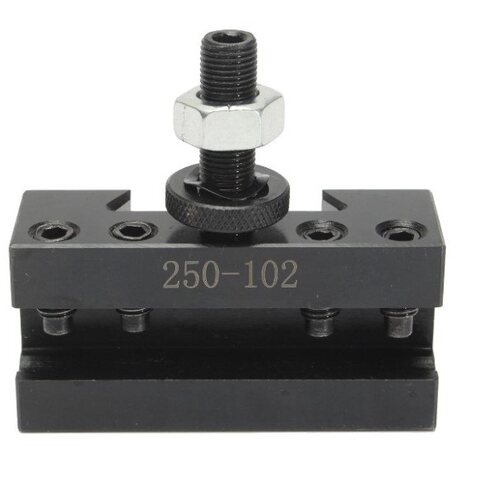 250-007切断刀夹107装方体车刀杆平面207切槽307切断407快换刀架 - 图2