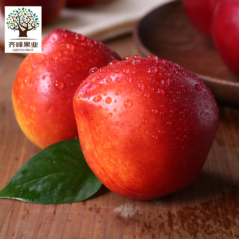 齐峰缘旗舰店黄心油桃新鲜5斤应季现摘大桃子整箱水果当季水蜜桃孕妇包邮桃0