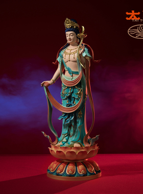 太铜《东方三圣之月光菩萨》