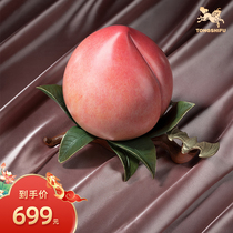 Bronze Master Bronze Pendulum piece < Fushou > Bronze Handicraft House Residence Ornament Living Room Supeach Gift Decorations