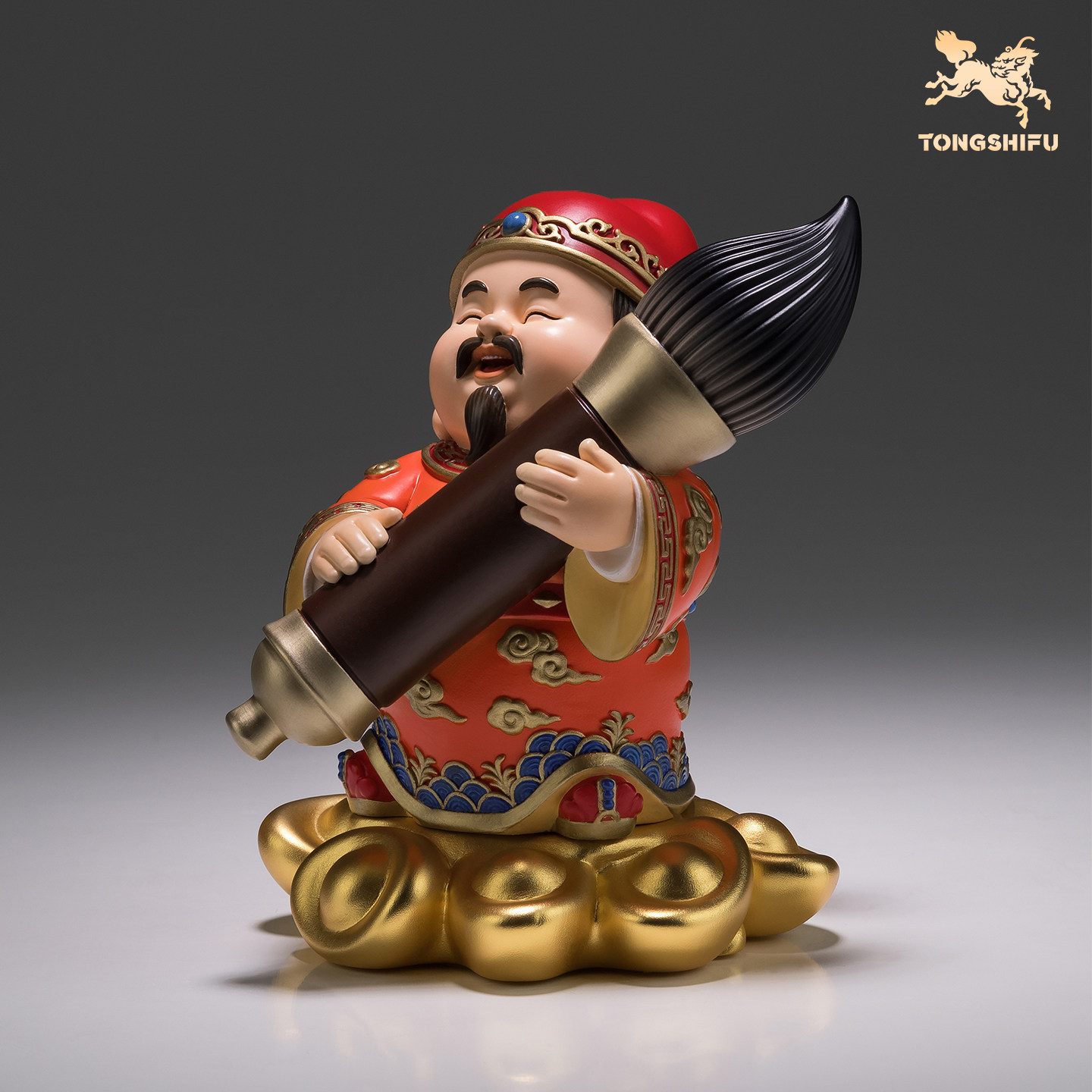 铜师傅《大笔财》客厅桌面财神铜摆件 家居装饰工艺品送礼摆件,淘宝优惠券,粉丝福利购,淘宝优惠卷