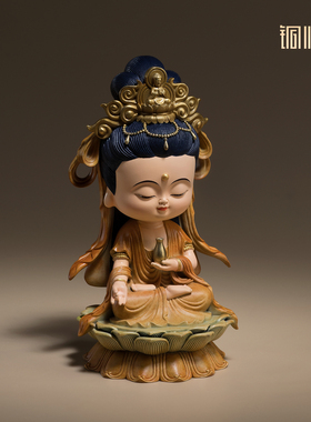 铜师傅《莲语》铜摆件