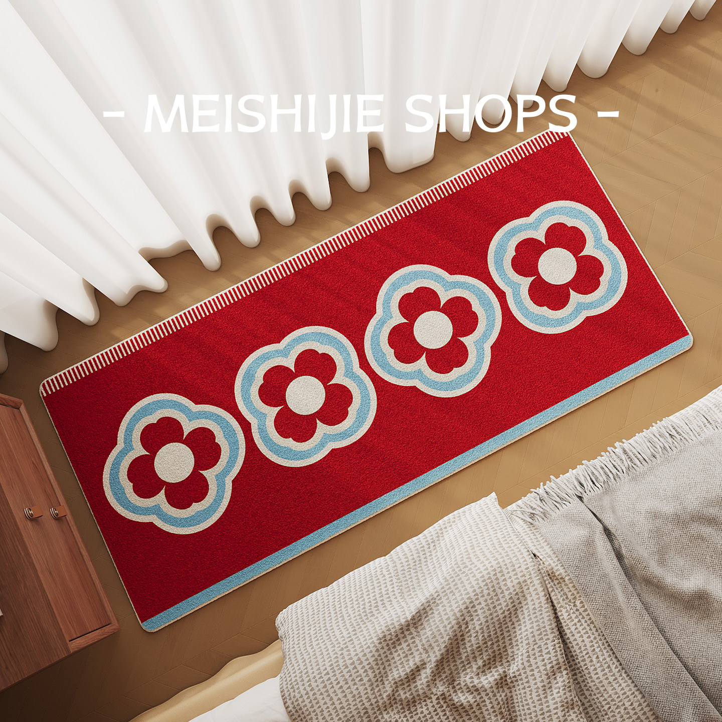 床边地毯高级感2026新款客厅茶几毯卧室地垫家用免洗隔音飘窗地垫,淘宝优惠券,粉丝福利购,淘宝优惠卷