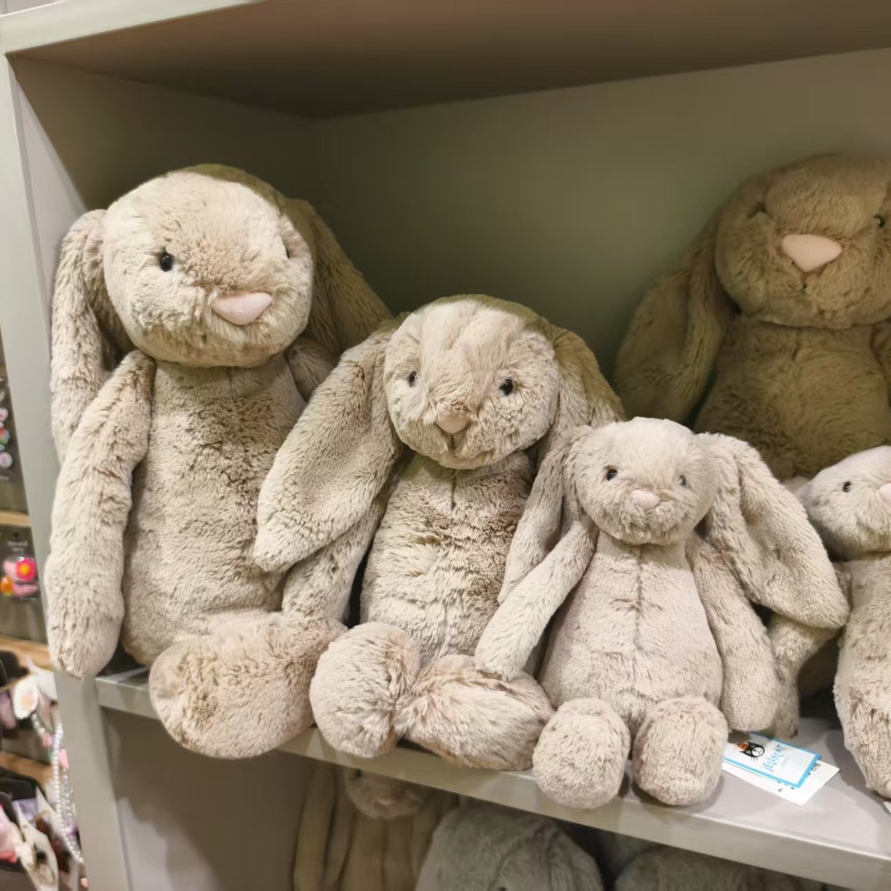 英国Jellycat邦尼兔吉利猫安抚婴幼儿童毛绒玩具礼物兔子花耳星星,淘宝优惠券,粉丝福利购,淘宝优惠卷