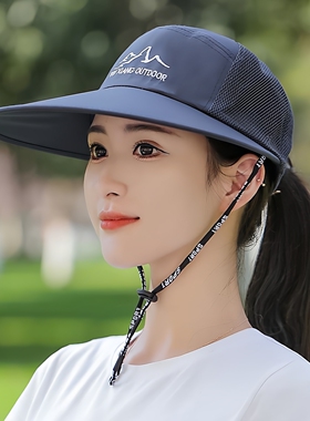 遮阳帽女夏季防晒帽女