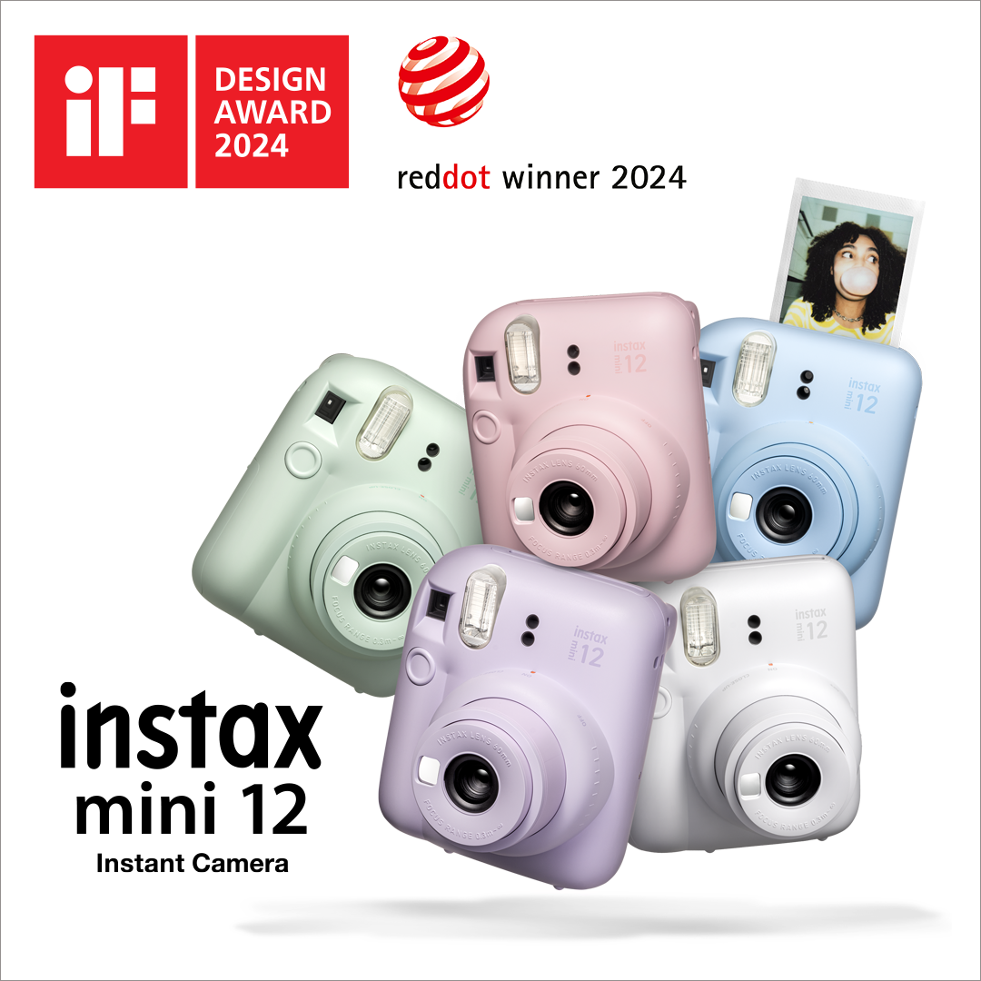 Fujifilm富士instax mini12拍立得相机新款复古傻瓜礼物胶卷相机 - 图1