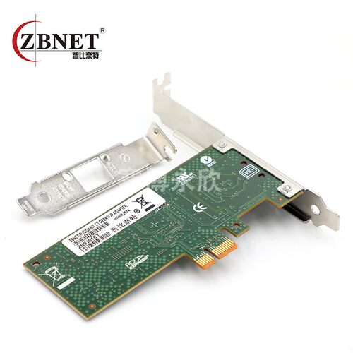intel 82574L网卡ZB9301CT千兆单端口网卡PCI-E支持无盘 支持ROS - 图0