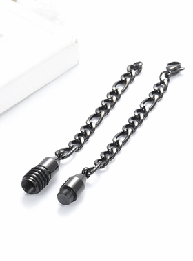 钛钢手镯宠物纪念骨灰盒纪念手链