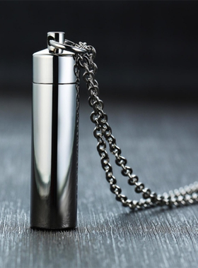 宠物毛发骨灰吊坠纪念饰品钛钢