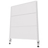 Poor punch-free table hole board storage display rack