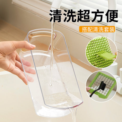 多功能做菜切菜神器土豆丝切丝器家用土豆切片器刨丝擦丝切丁神器 - 图1