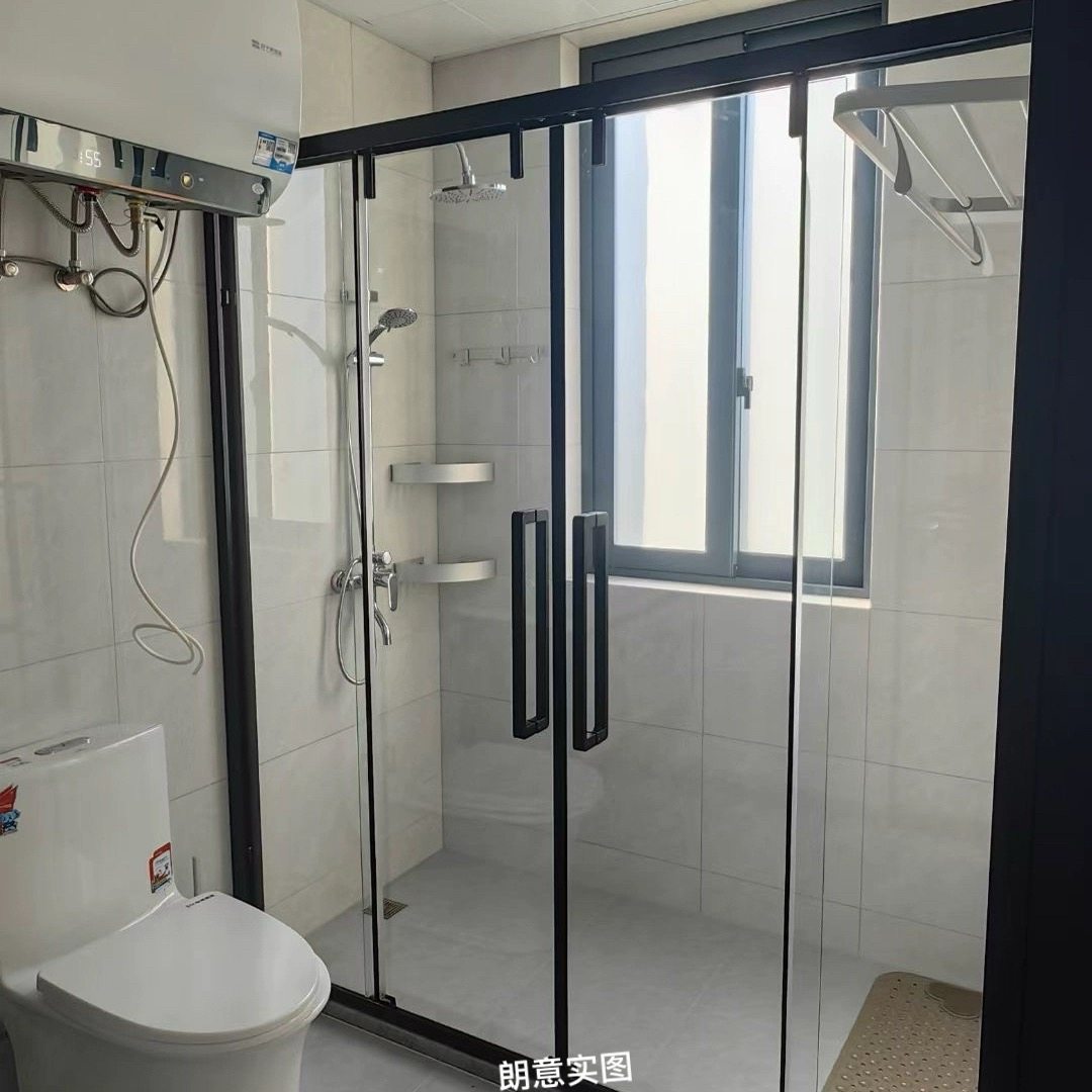 定制淋浴房一字型简易淋浴房钢化玻璃淋浴房隔断移门不锈钢淋浴房,淘宝优惠券,粉丝福利购,淘宝优惠卷