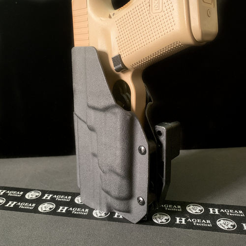 哈格Holster Glock枪套带TLR-7 IWB隐藏 适用17/18/19/26/43/45 - 图1