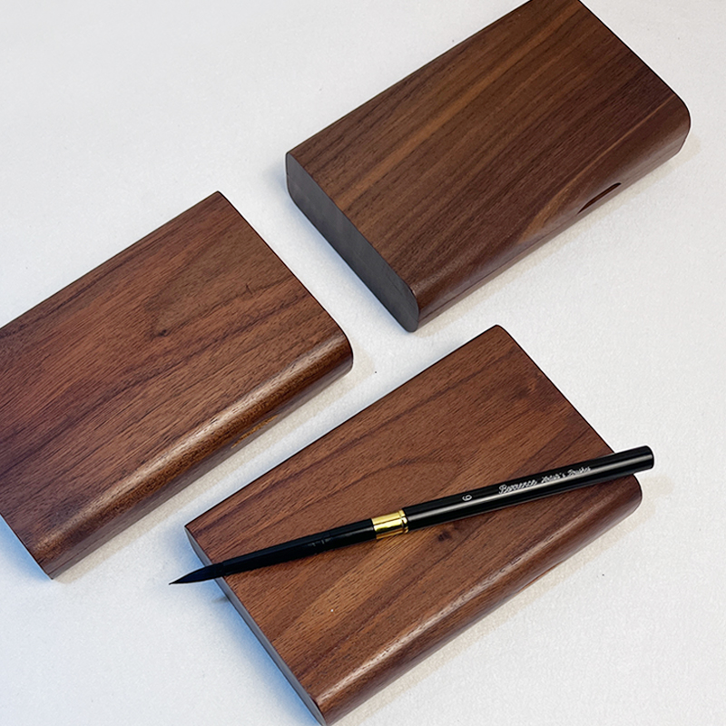 黑胡桃创意大师多格水彩颜料盒24色2毫升便携保湿固体水彩盒加厚 - 图1