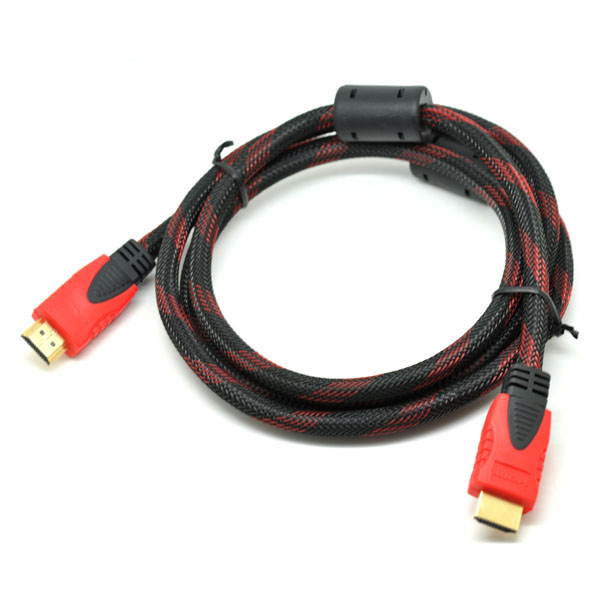 双磁环黑红双网高清线批发 HDMI 对 HDMI 版 1.4 米 1.5m3m5m10m15m20m 双磁环黑红双网高清线批发 HDMI 对 HDMI 版 1.4 米 1.5m3m5m10m15m20m
