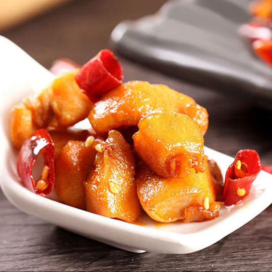 哈妹哈哥兔肉干自贡麻辣兔丁零食四川乐山特产即食冷吃兔