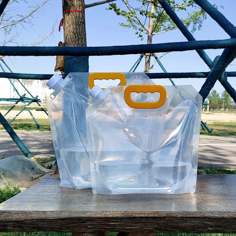 包邮进口户外便携台湾水箱折叠水袋野营旅行饮水袋储水车载水桶Z - 图1