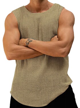 Men's Lightweight Vest Casual Knitwear男装薄款背心休闲针织衫