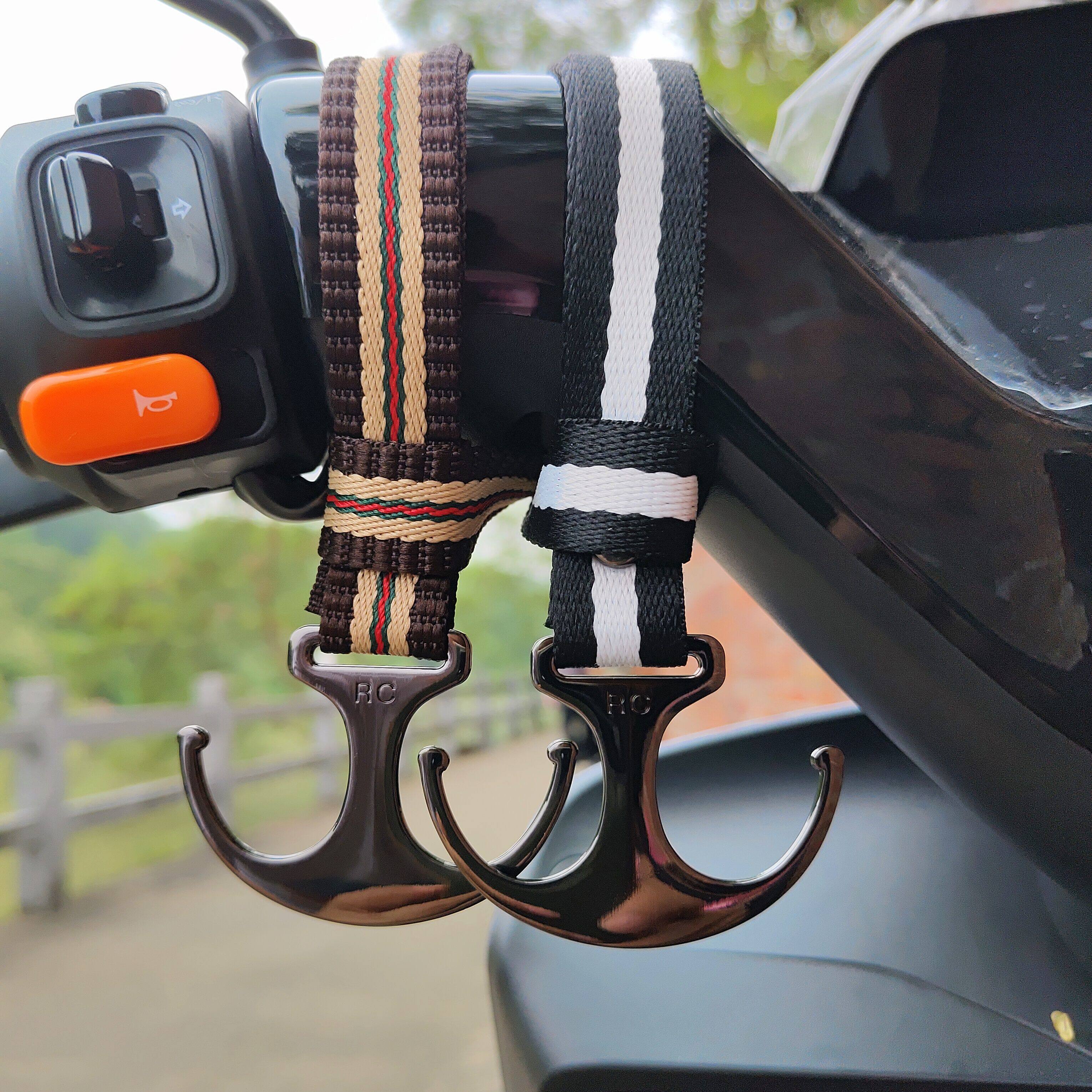 Electric vehicle hook electric car without punching extended metal hook universal bicycle motorcycle front helmet hook