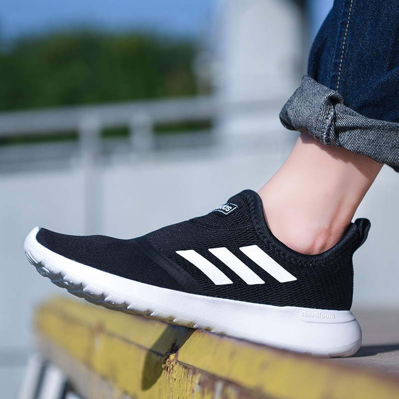 Adidas casual shoes men's 2022 winter new mesh sports a pedal lazy wading  shoes FX3781