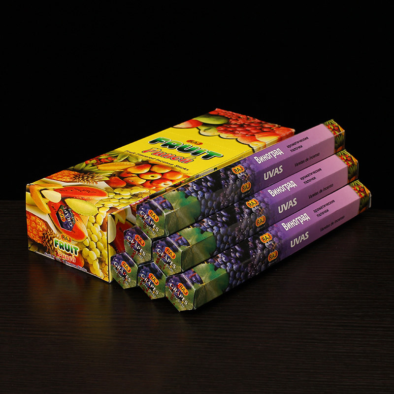 RAJ印度香 葡萄Grapes 正品印度原装进口手工香薰熏香线香024 - 图1