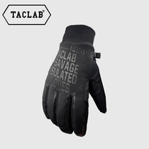 TACLAB snow field man winter waterproof touch screen riding electric bottle car ski windproof warm black tech 3M gloves pre