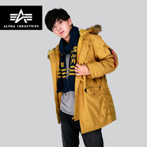 American Alpha Alpha Industrial N-3B coat Altitude the new peak warm and cold-proof long cotton clothing N3B