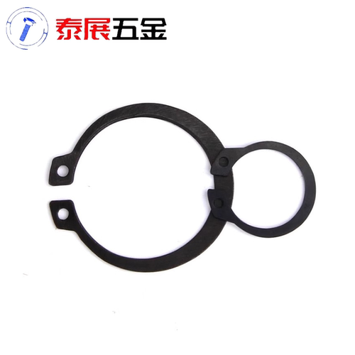 轴用弹性挡圈65锰钢/50锰钢原GB894发黑C型挡圈 ￠3-320外卡卡簧 - 图2