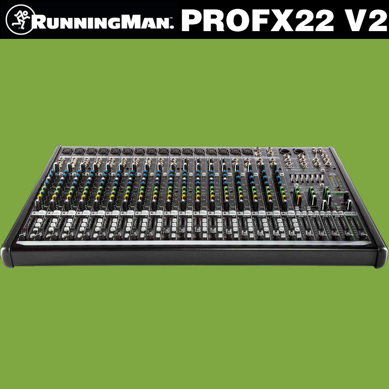 RunningMan/美奇 Mackie ProFX22 V2 带效果USB调音台 - 图0