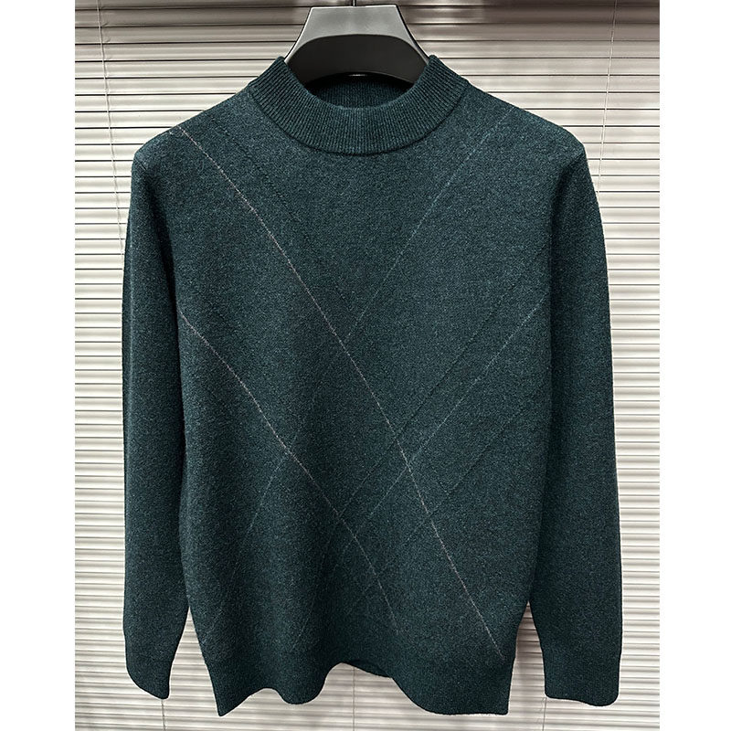雪豹羊毛衫男款冬季加厚半高领毛衣中老年男针织衫新竹开开羊绒衫,淘宝优惠券,粉丝福利购,淘宝优惠卷