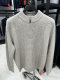Snow Leopard men's cashmere sweater with base layer sweater