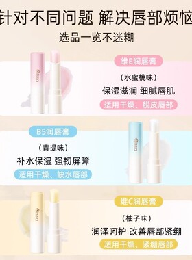 润唇膏女秋冬保湿滋润补水防干裂去死皮男淡化唇纹旗舰店居家日用