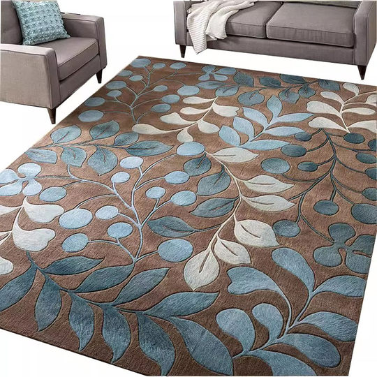 Nordic crystal velvet water-absorbent anti-slip living room carpet wear-resistant