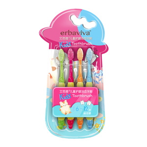 4支装儿童软毛牙刷