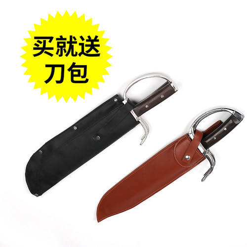 咏春拳八斩刀蝴蝶双刀鸳鸯双刀不锈钢师傅双刀武术表演道具未开刃 - 图2
