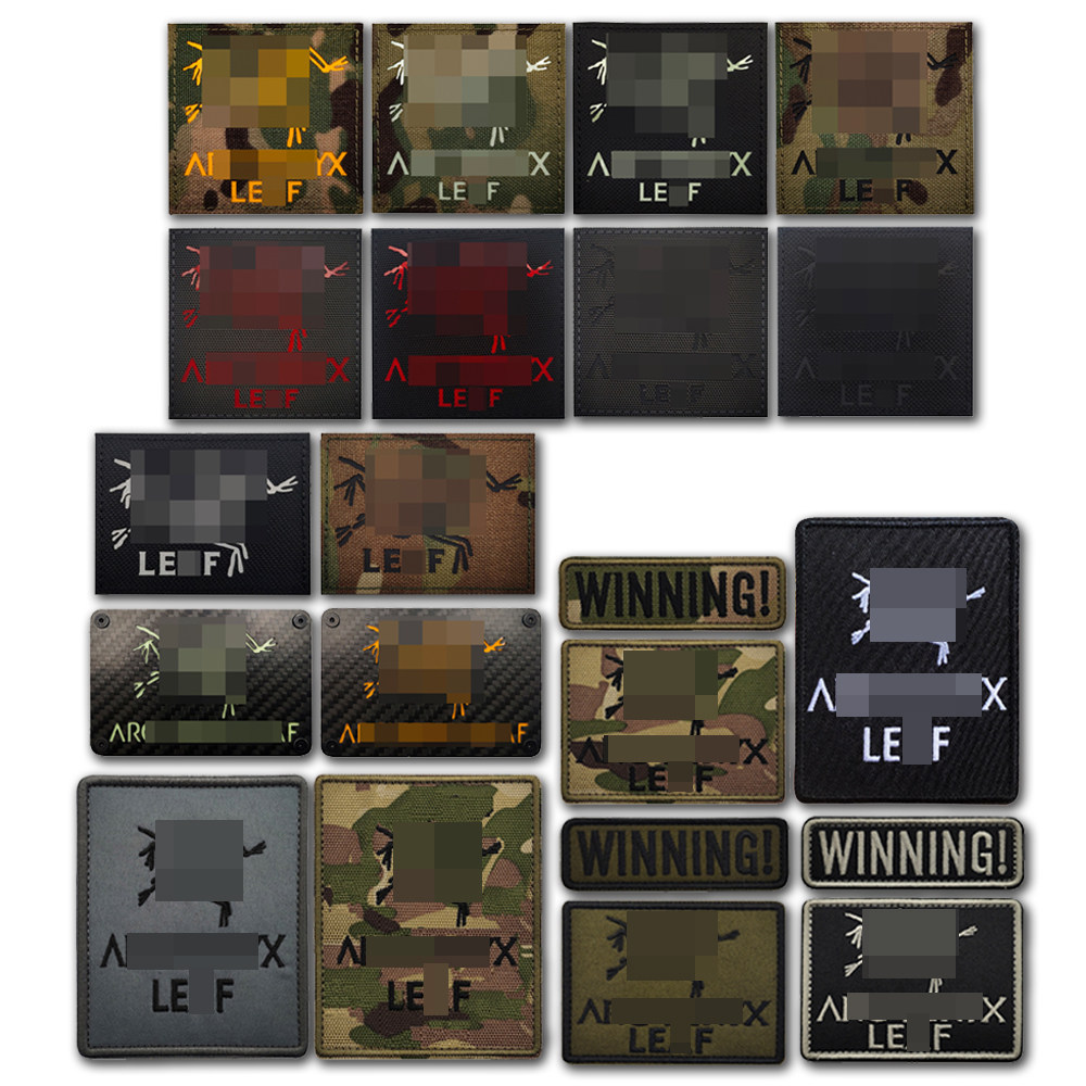 军鸟骨鸟骷髅鸟始祖系列反光+夜光激光切割臂章魔术贴士气章,淘宝优惠券,粉丝福利购,淘宝优惠卷