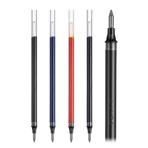美橙文具 日本uni三菱中性笔笔芯UMR-5适用于um100中性笔0.5替芯 - 图3