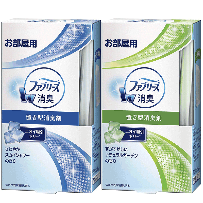 日本原装P&G宝洁Febreze除臭凝胶家用鞋柜车卫生间去味空气清新剂-图3