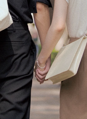 赵露思同款925纯银狐狸手链女2024新款潮情侣手饰七夕送女友礼物