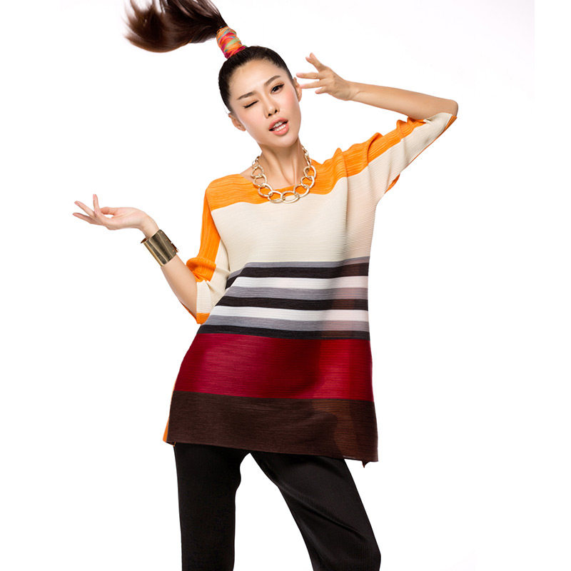 janetwear者三宅褶皱 janetwear连衣裙